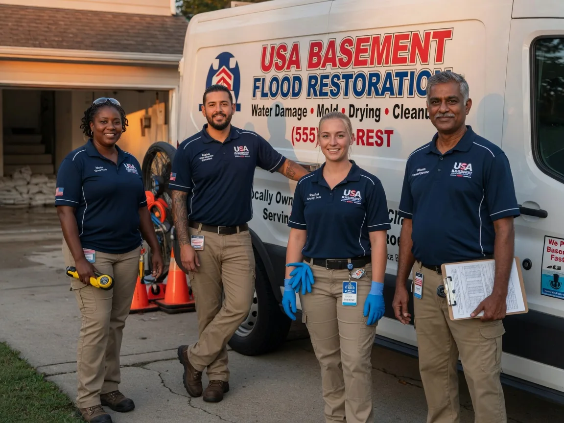 Basement Flood Cleanup company in University Center, MI